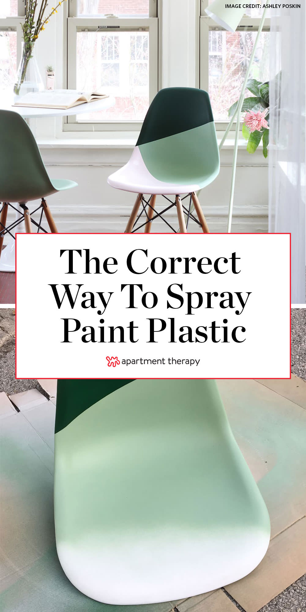 Spray paint for clearance plastic